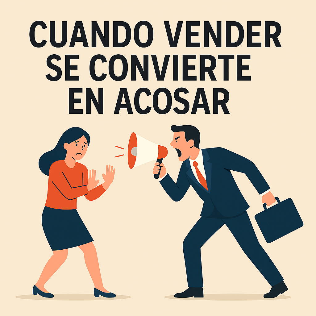 CUANDO VENDER SE CONVIERTE EN ACOSAR