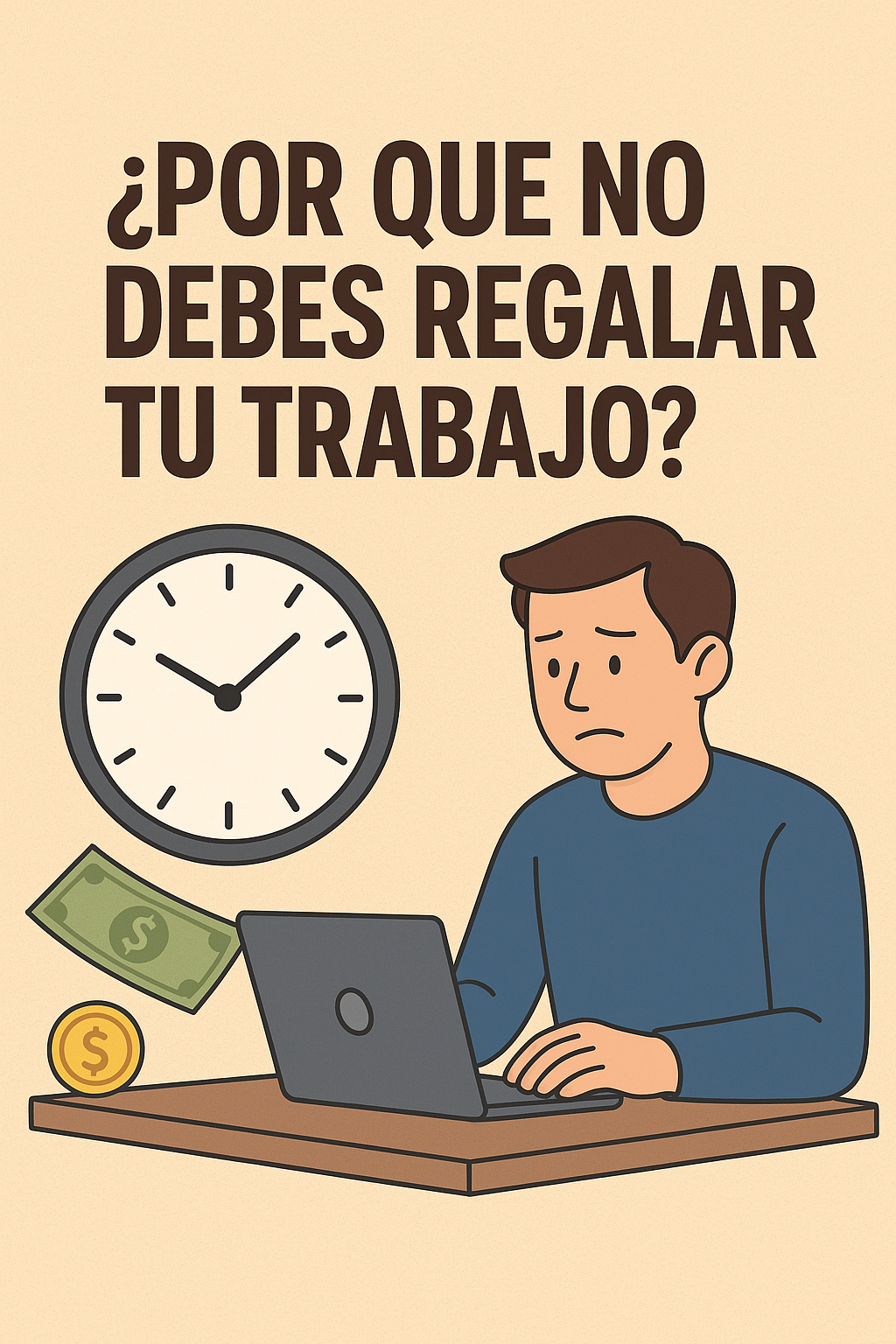¿POR QUÉ NO DEBES REGALAR TU TRABAJO?