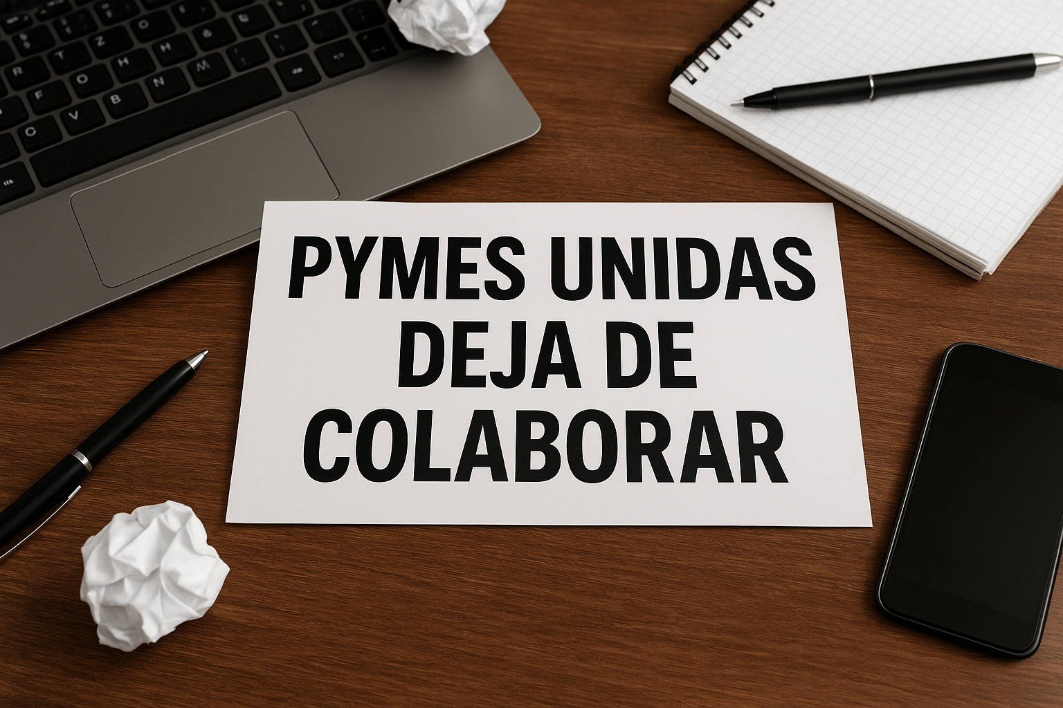 PYMES UNIDAS DEJA DE COLABORAR