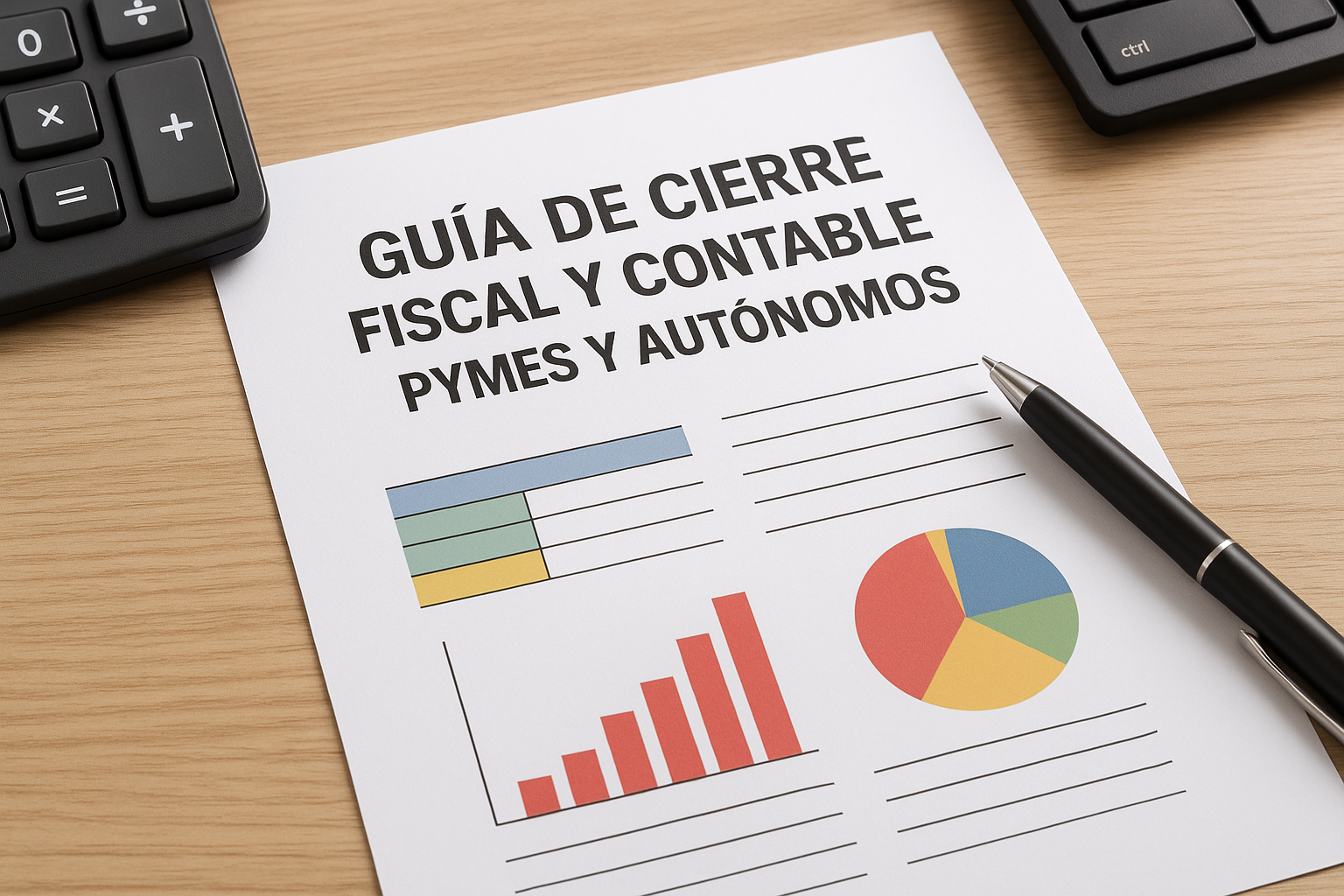 GUÍA DE CIERRE FISCAL Y CONTABLE PARA PYMES Y AUTÓNOMOS