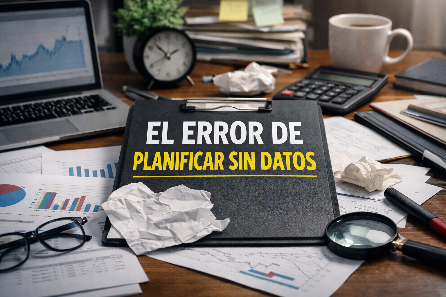EL ERROR DE PLANIFICAR SIN DATOS