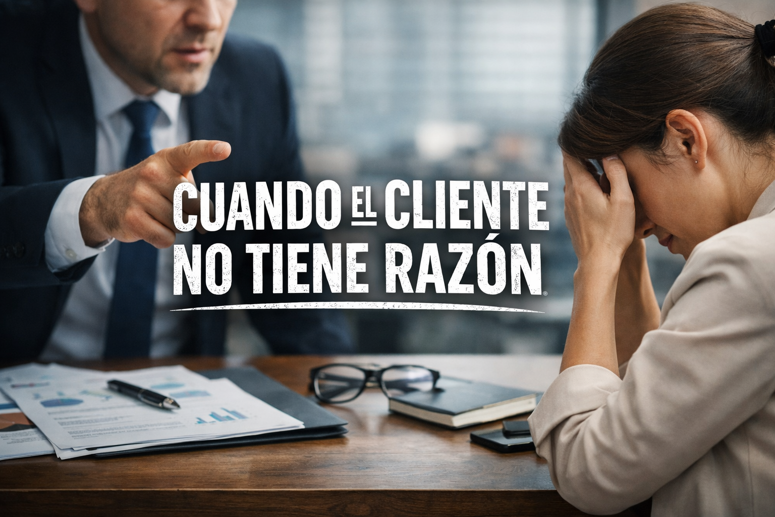 CUANDO EL CLIENTE NO TIENE RAZÓN
