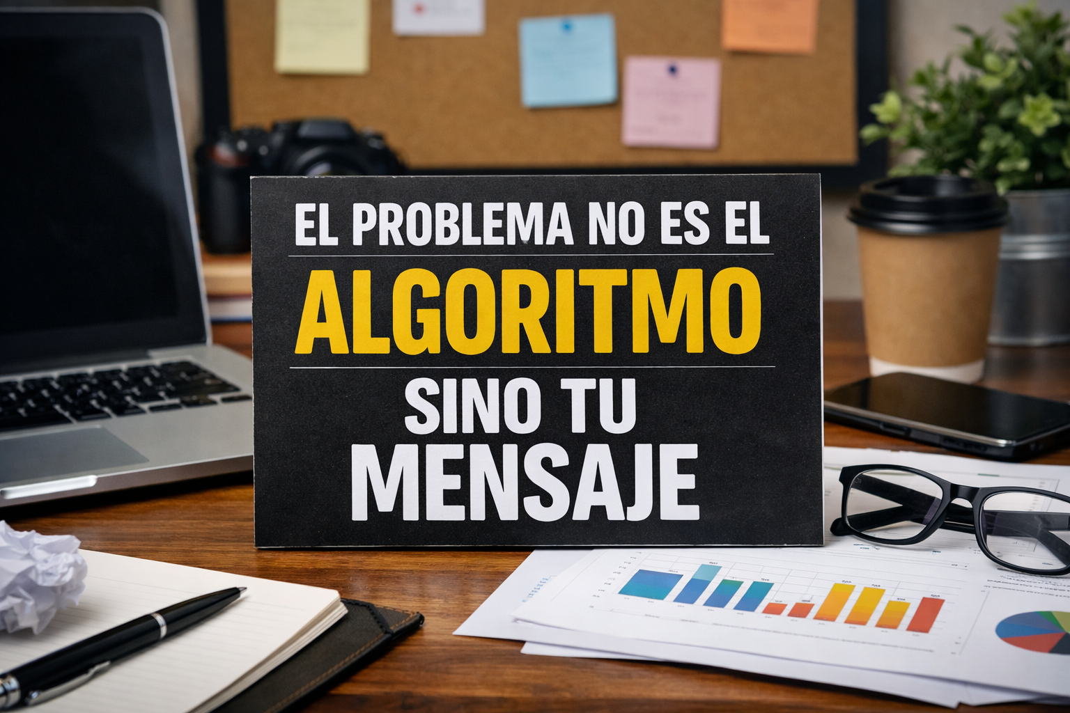 EL PROBLEMA NO ES EL ALGORITMO SINO TU MENSAJE
