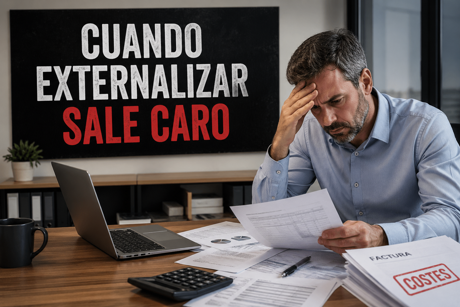 CUANDO EXTERNALIZAR SALE CARO