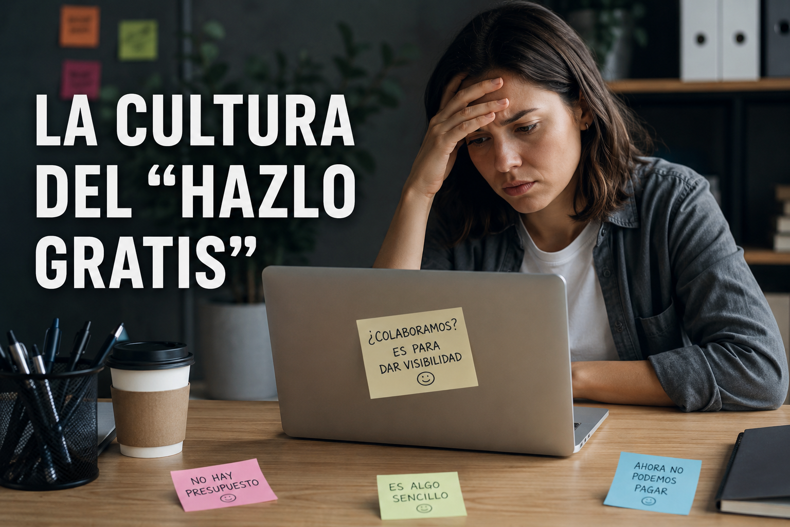 LA CULTURA DEL “HAZLO GRATIS”