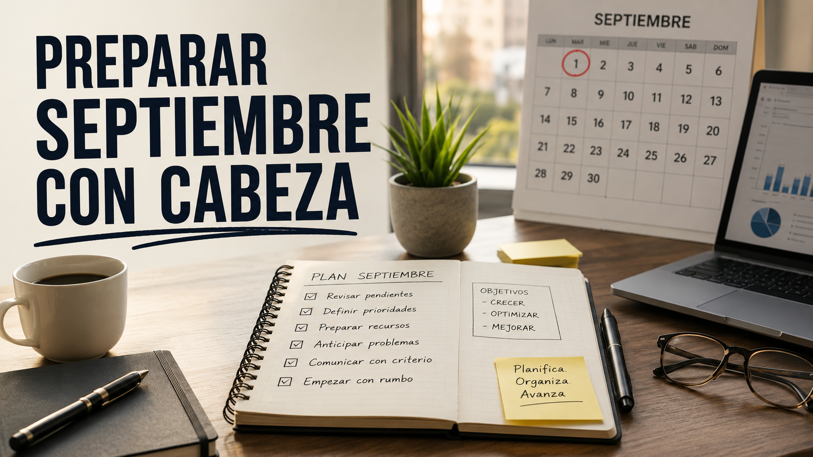 PREPARAR SEPTIEMBRE CON CABEZA