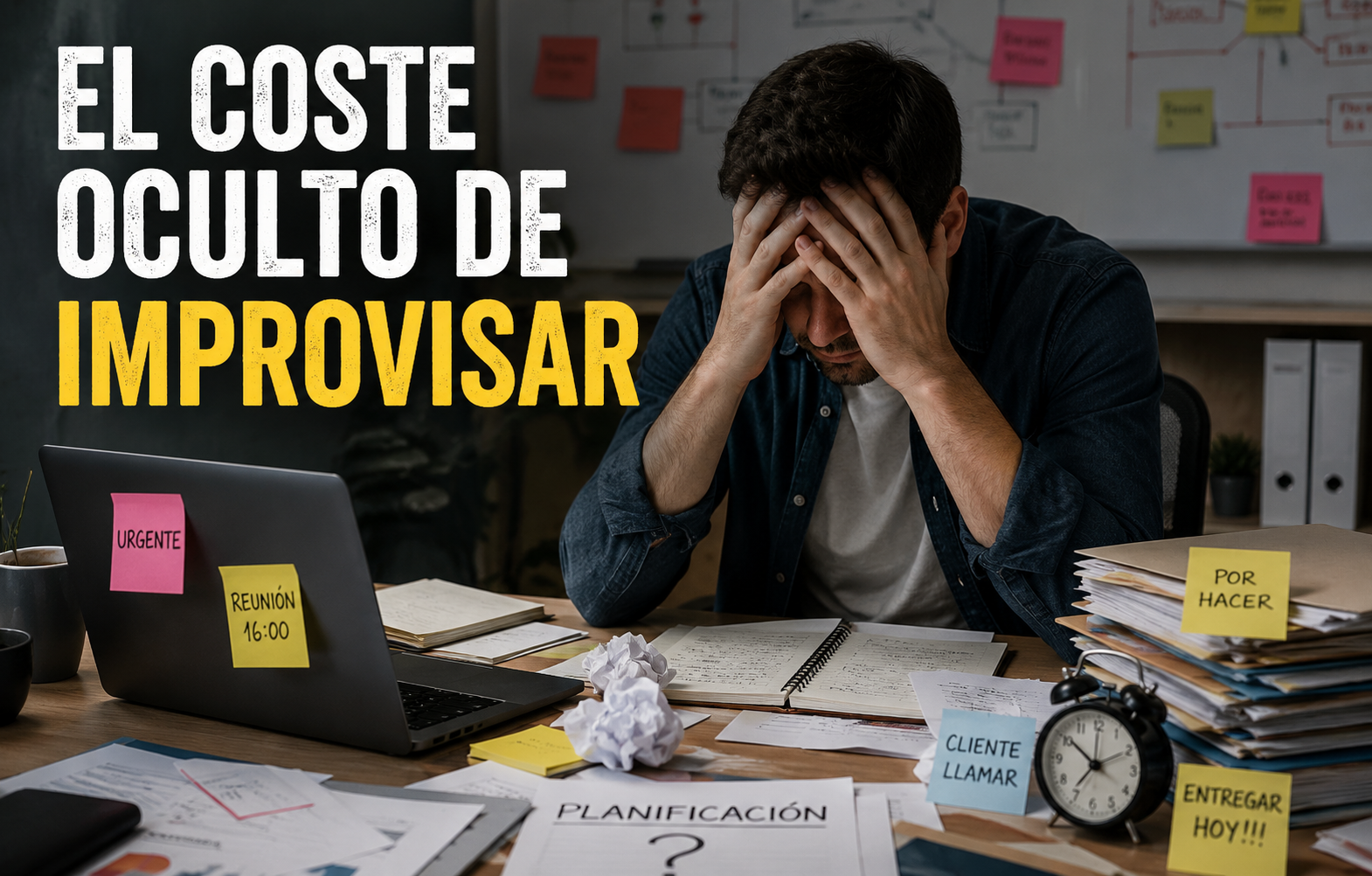 EL COSTE OCULTO DE IMPROVISAR
