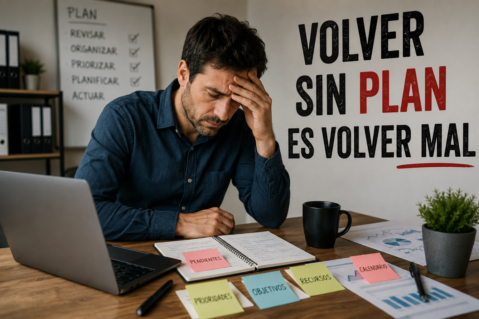 VOLVER SIN PLAN ES VOLVER MAL