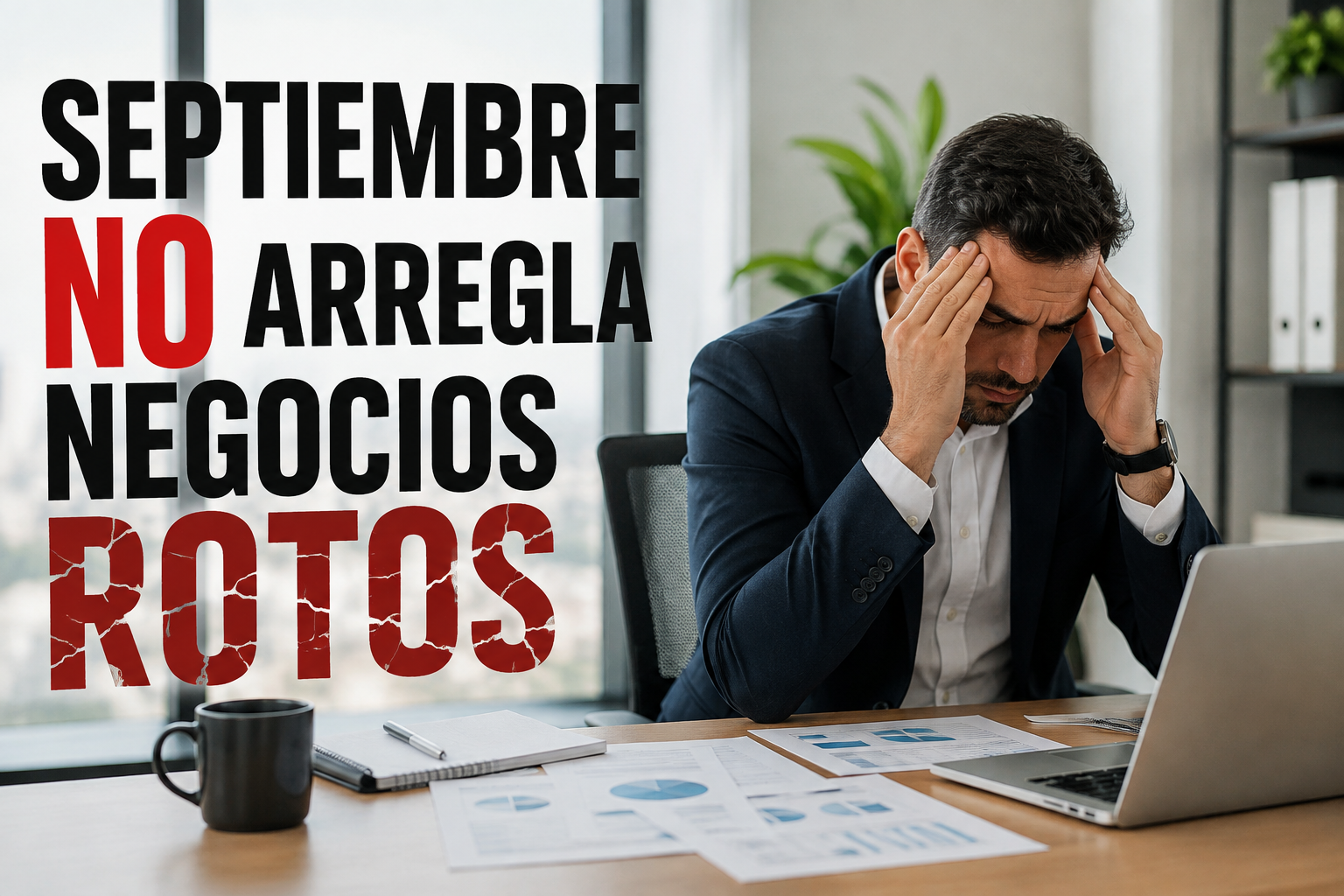 SEPTIEMBRE NO ARREGLA NEGOCIOS ROTOS